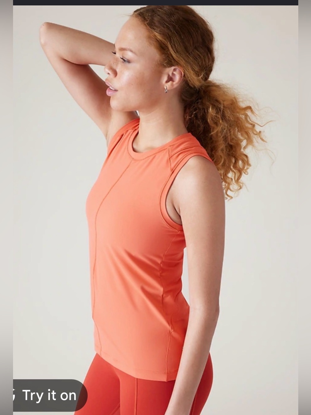 Athleta Sunchaser in soft persimmon size xl